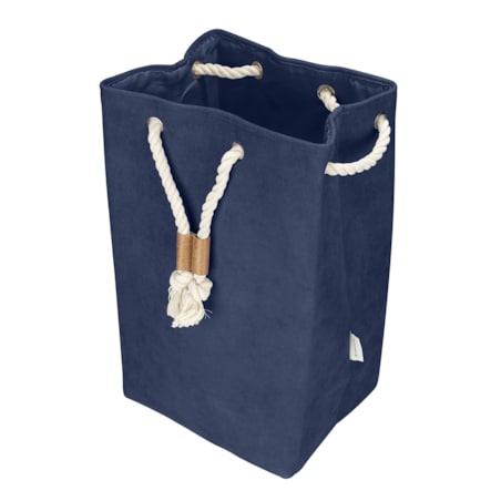 Kosz na pranie 51x29x25 cm MARINAIO granatowy