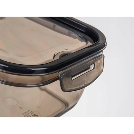 POJEMNIK PLASTIKOWY Z zamknięciem klip 1 L DYMNY na jedzenie żywność box