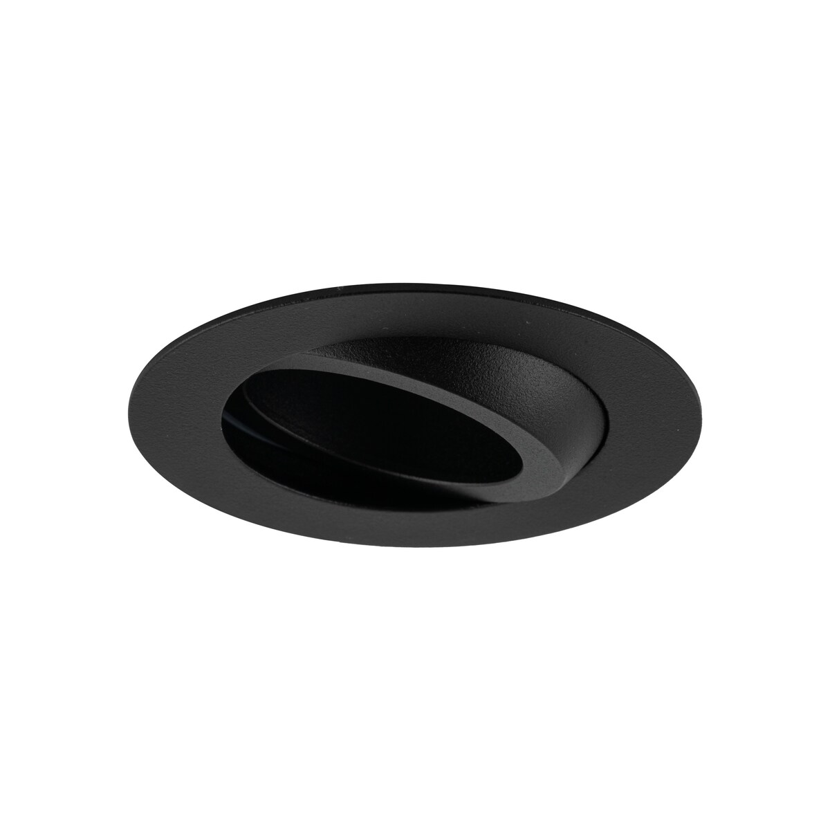 Oprawa wpuszczana łazienkowa TK Lighting AURA BLACK GU10 IP65 czarna ruchoma 230V 10571