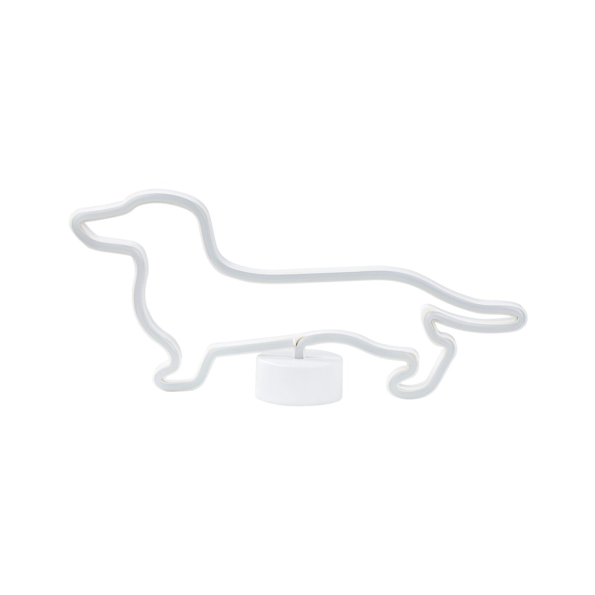 Neon LED pies niebieski FRANCIS