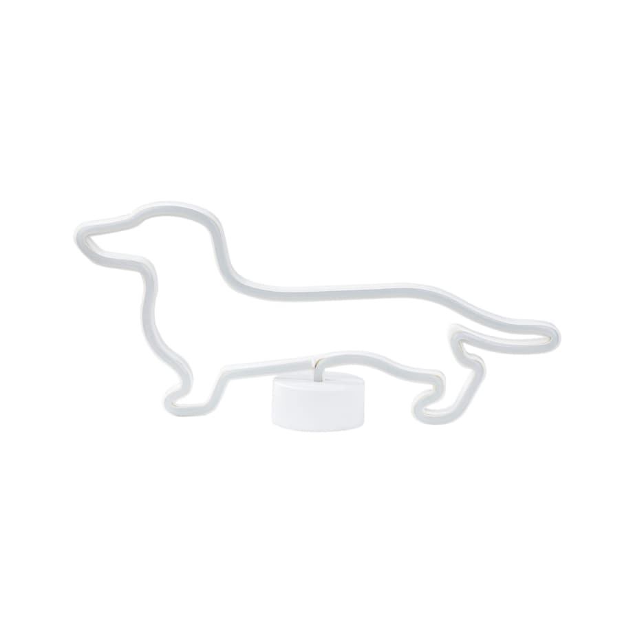 Neon LED pies niebieski FRANCIS