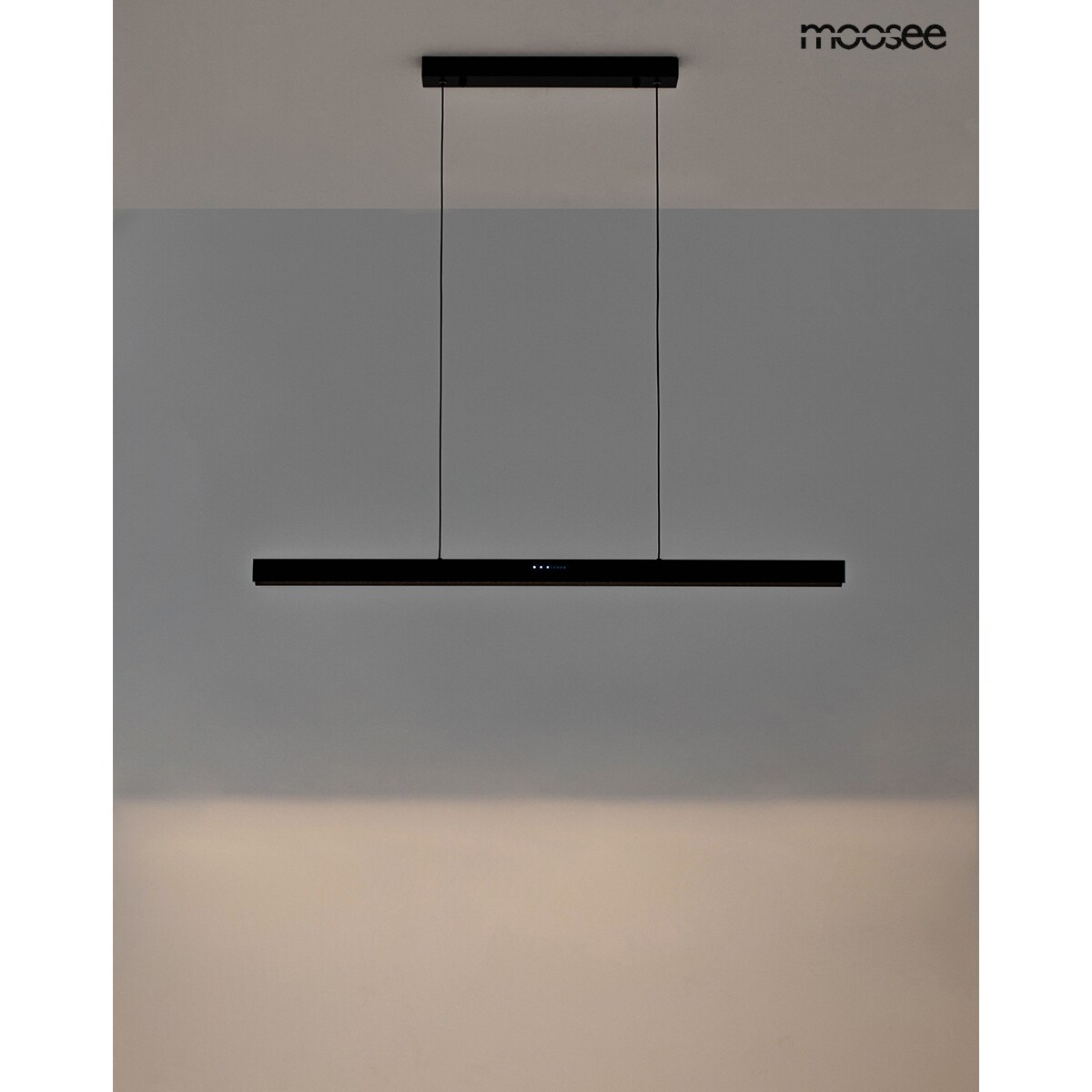 MOOSEE lampa wisząca LINER czarna