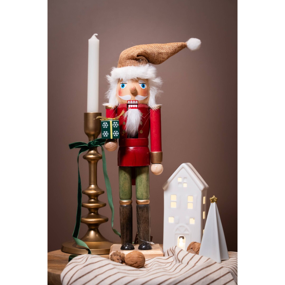 Dziadek do orzechów figurka, 38 cm