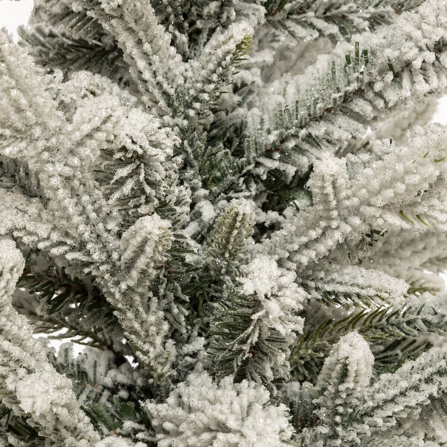Sztuczna choinka pokryta śniegiem, 70 cm