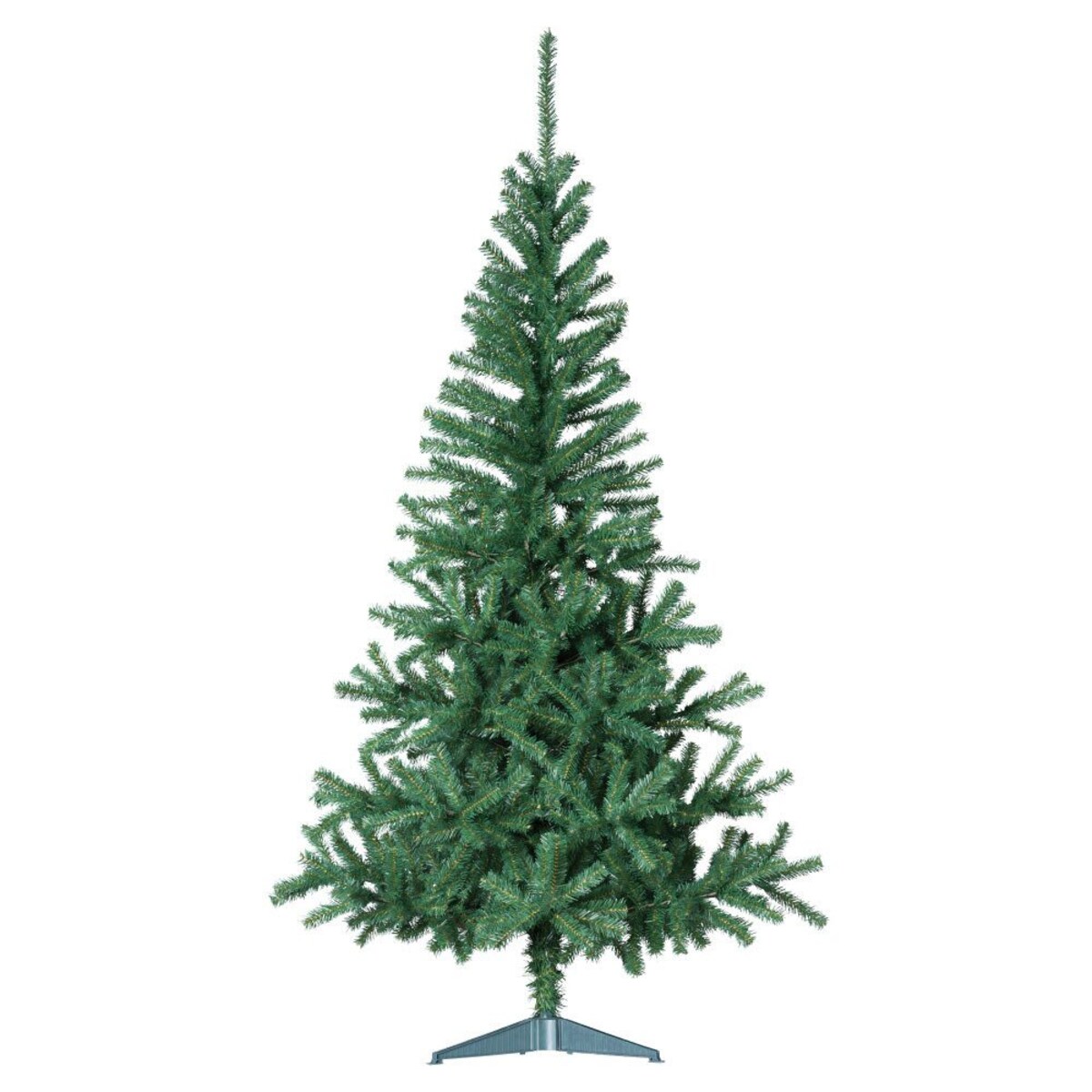 Sztuczna choinka na plastikowym stojaku, 150 cm