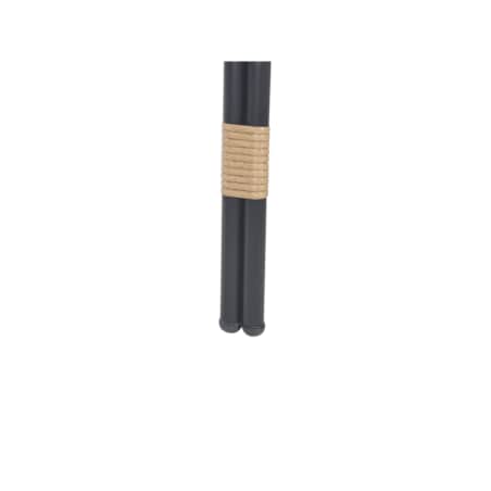 Ławka ogrodowa z poduchą PRATELLO 122 cm Technorattan Naturalny