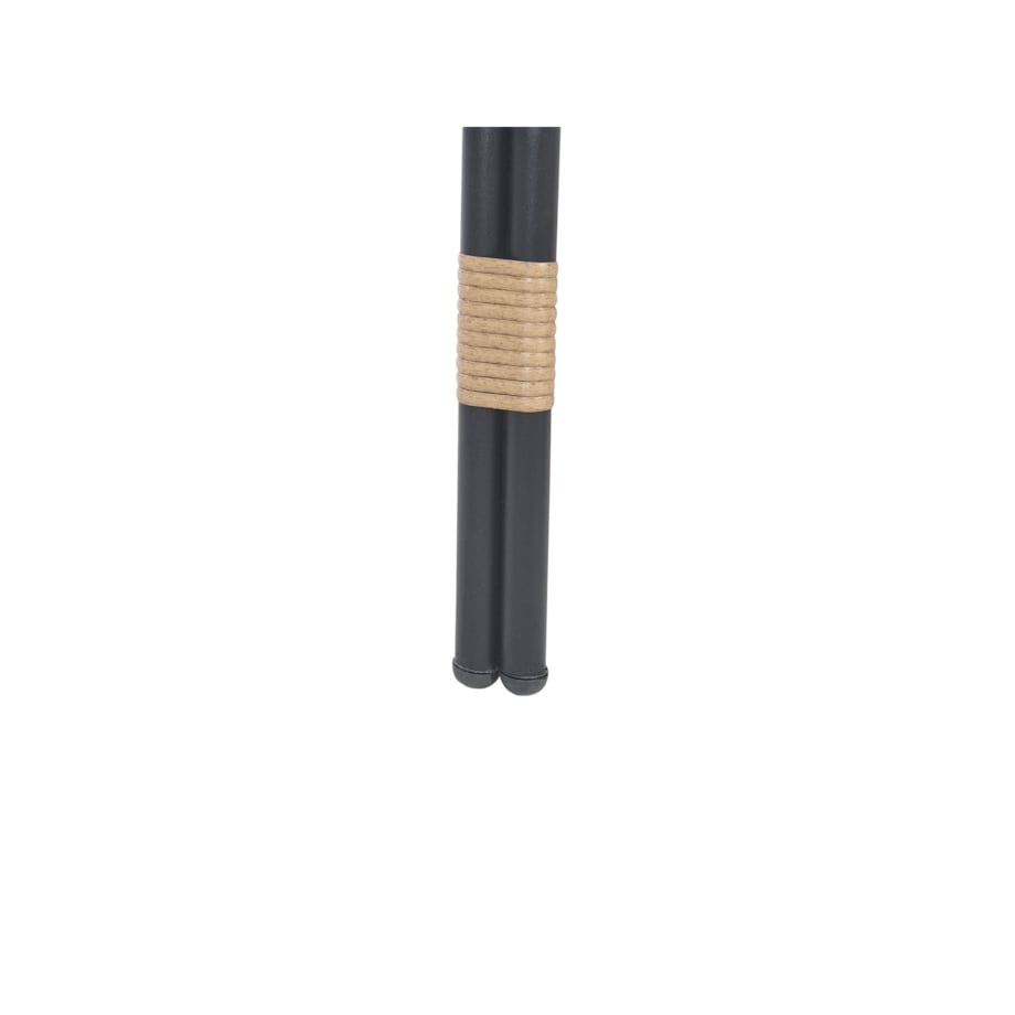 Ławka ogrodowa z poduchą PRATELLO 122 cm Technorattan Naturalny