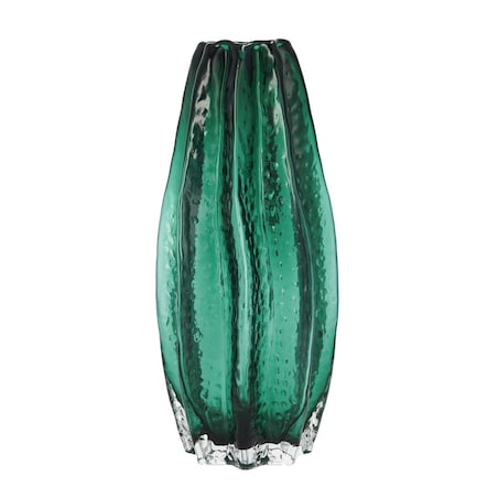 Wazon Anemos 14x30cm deep green, 14 x 30 cm