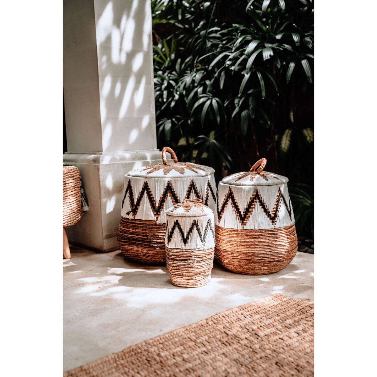 KOSZ PERU S BIAŁY BEZ POKRYWKI