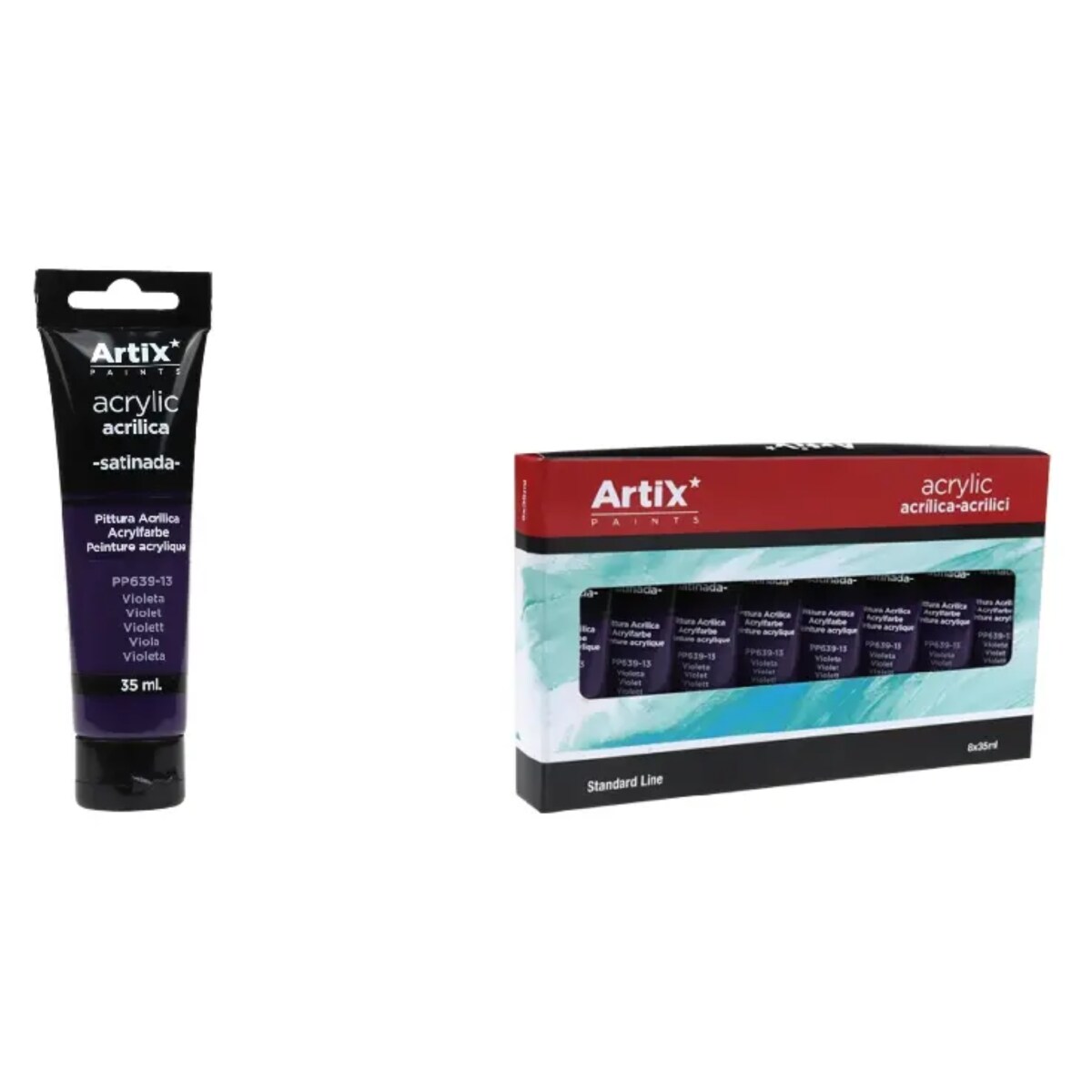 farba akrylowa violet artix pp639-13 35ml