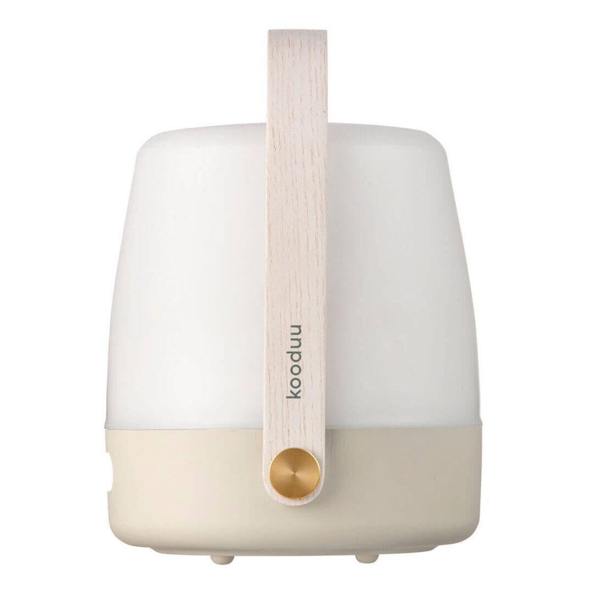 KOODUU LITE-UP Lampa przenośna akumulatorowa - Beżowy