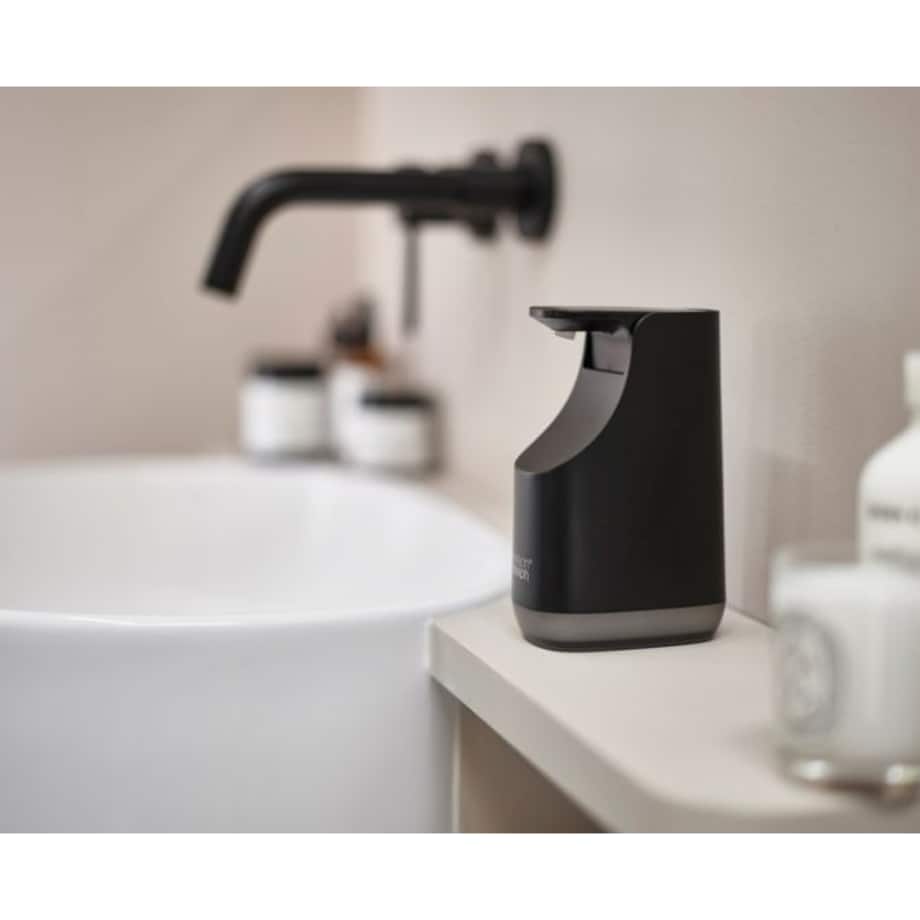 Dozownik do mydła (czarny) Slim Joseph Joseph