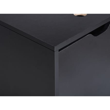 Wisząca szafka pod umywalkę SUZANO 45 cm Czarny