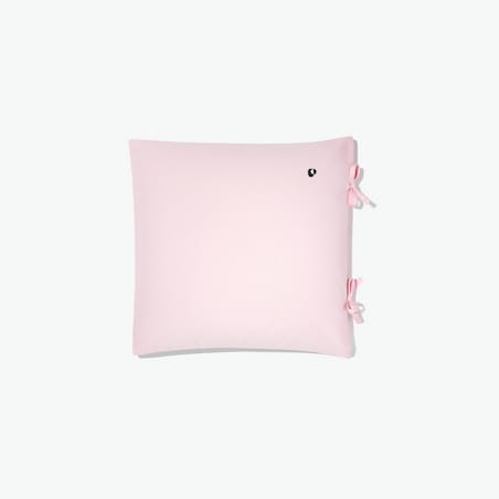 Poszewka bawełniana 40x40 jasnorózowa