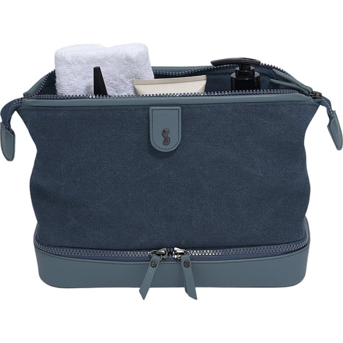 Kosmetyczka Stackers Canvas niebieska