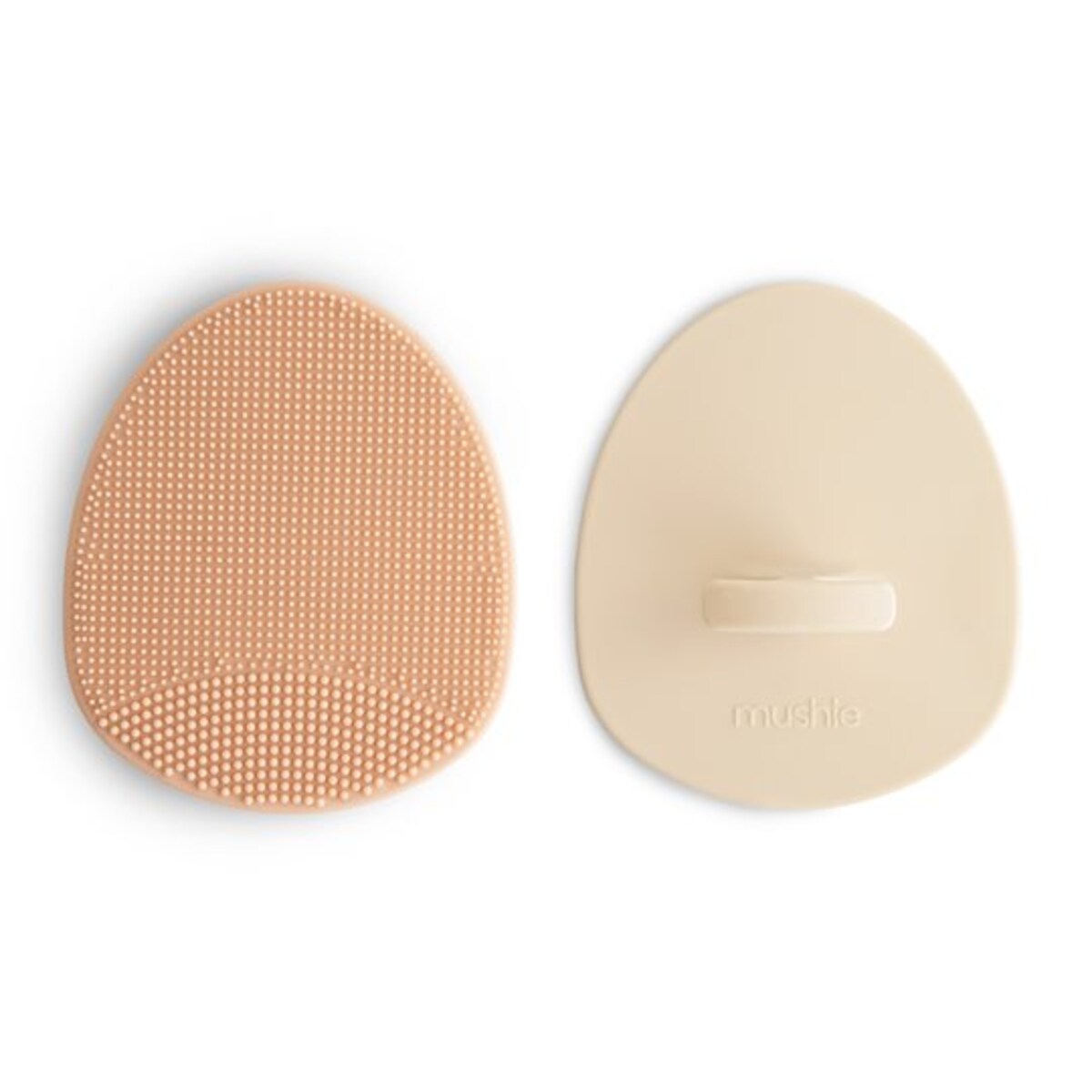 Mushie Szczotka na Ciemieniuchę dla Niemowląt Blush / Shifting Sa