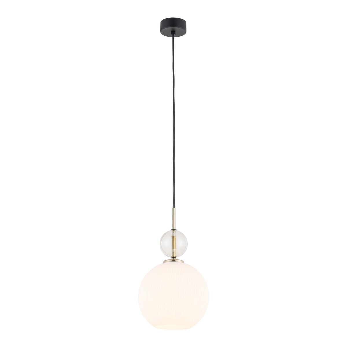 Lampa Wisząca Tk Lighting Sophia Big E27 Biały Klosz Koniakowa Kulka