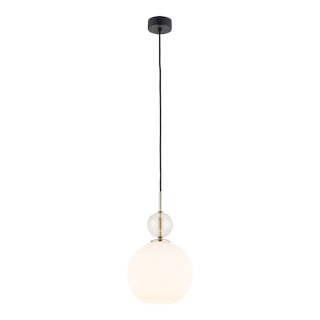 Lampa Wisząca Tk Lighting Sophia Big E27 Biały Klosz Koniakowa Kulka