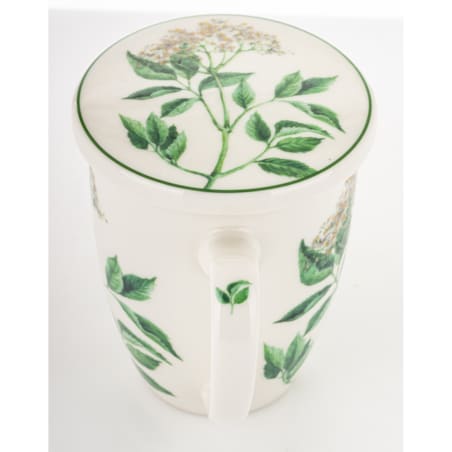 Kubek z zaparzaczem 350 ml w pudełku 11x12x9 cm HERBES lipa