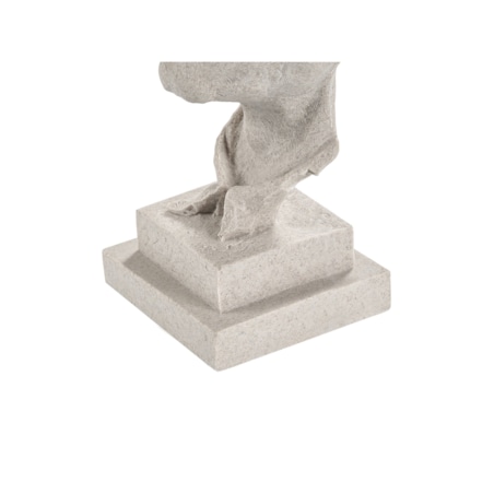 Figurka dekoracyjna szara PUUMALA