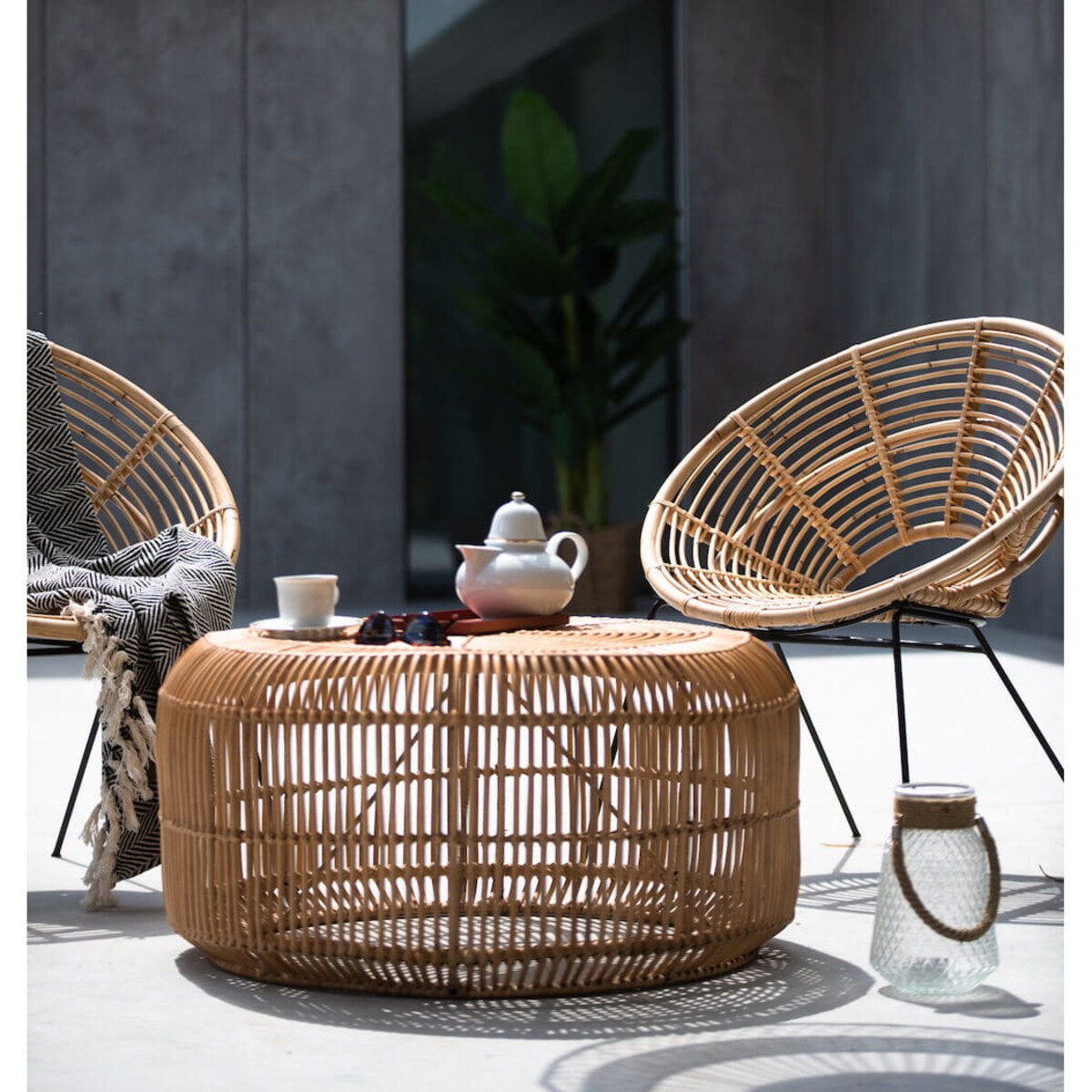 STOLIK RATTANOWY FITO L