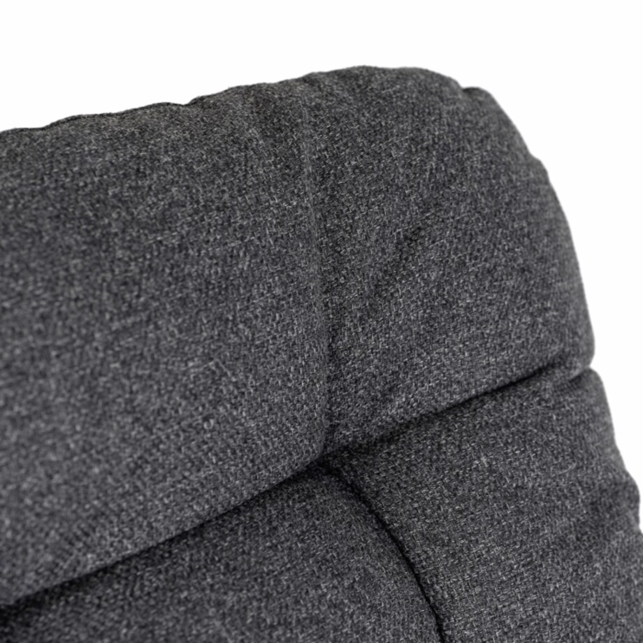 Fotel Leżak Ogrodowy Bujany Bujak Leżanka Do Salonu Na Taras AURORA Szary