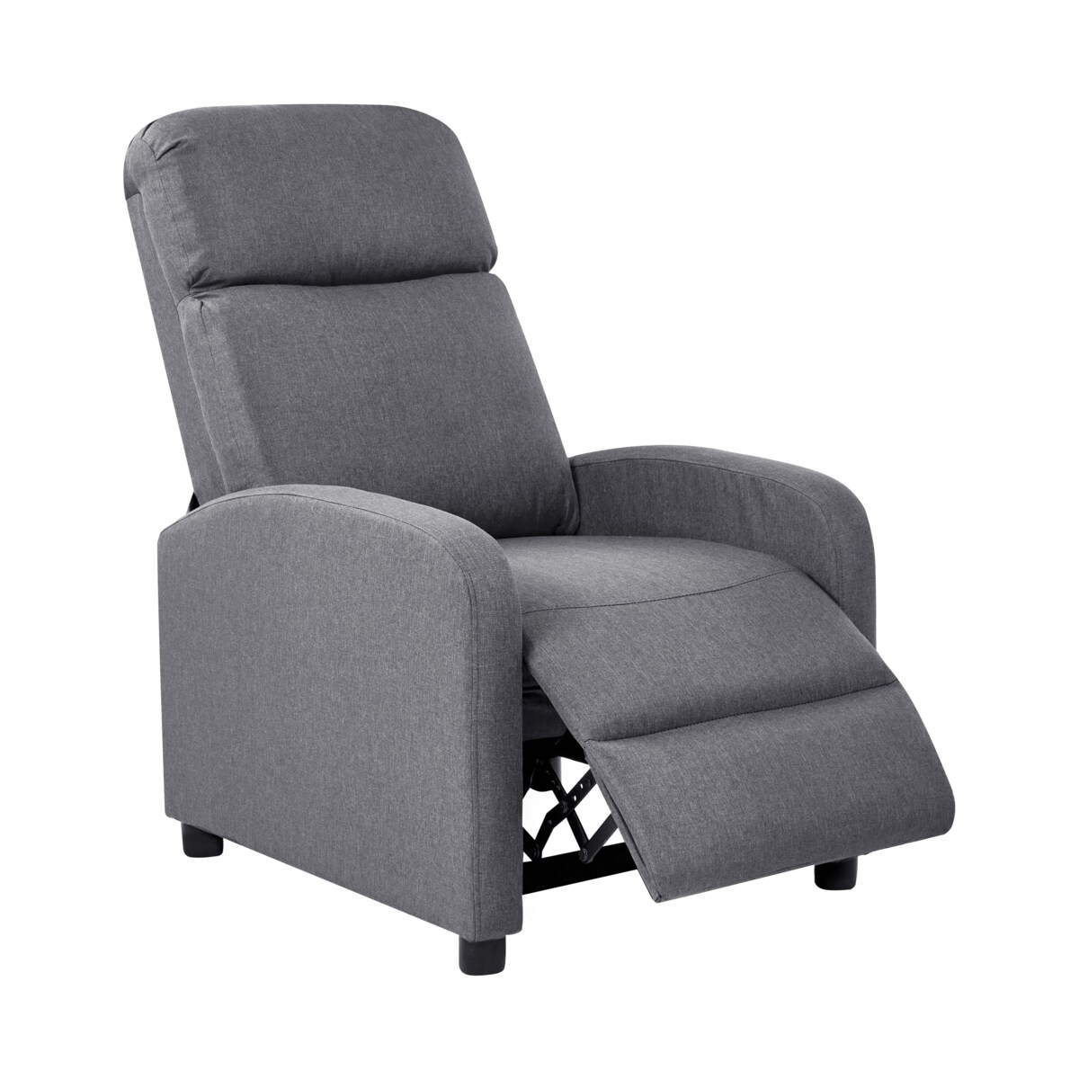 Rozkładany fotel EMINENCE Len syntetyczny Szary