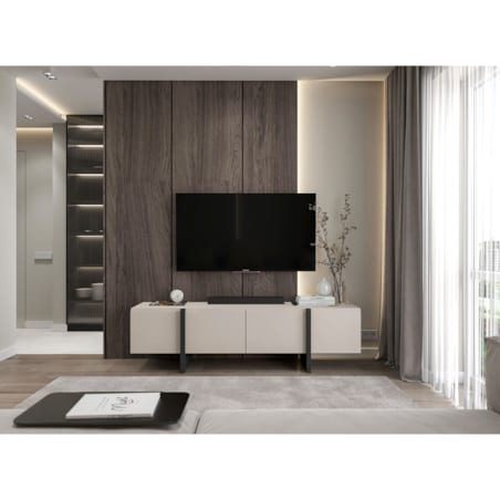 Oryginalna Szafka RTV Kenzo Komoda RTV Boho Kaszmir Mat 180 cm