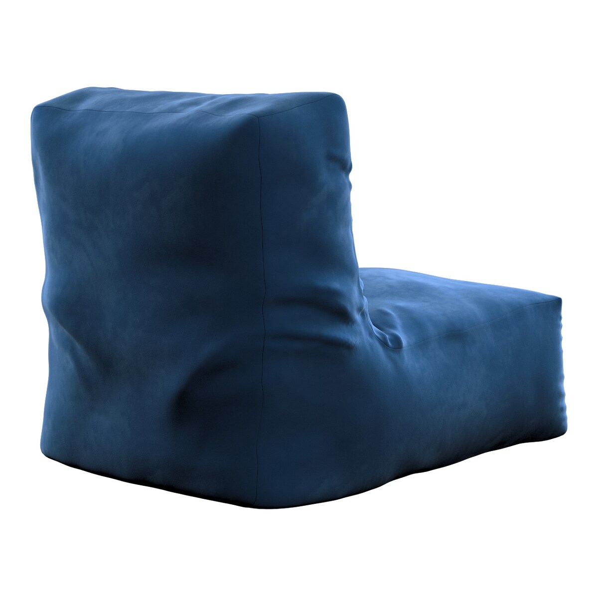 Pufo- fotel Poppy, granat, 87 x 31 x 75 cm, Posh Velvet