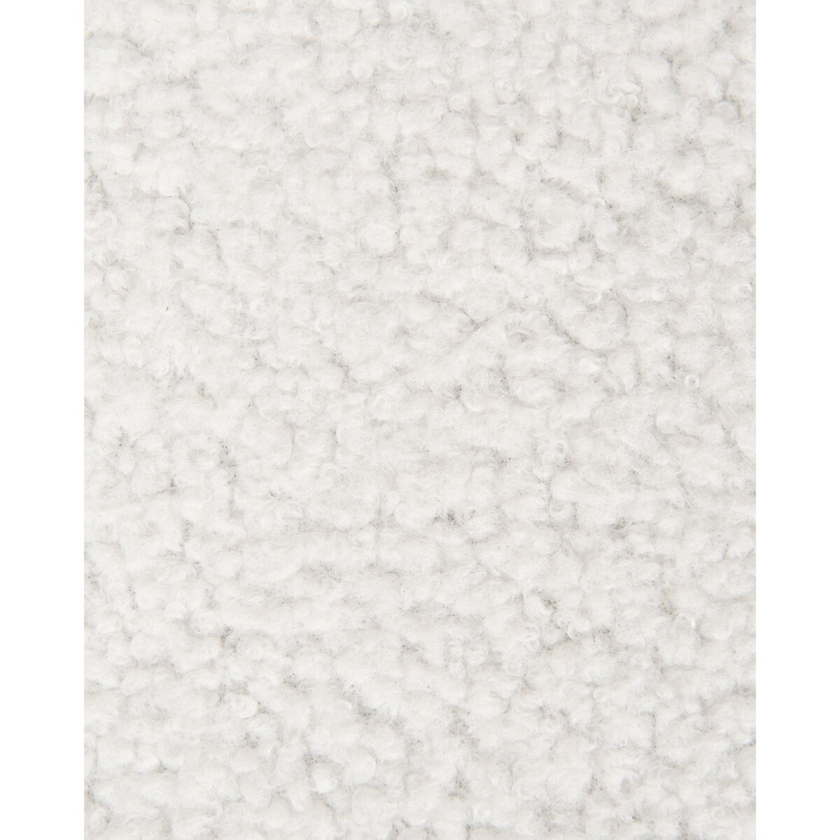 Fotel Boucle Biały BJARN