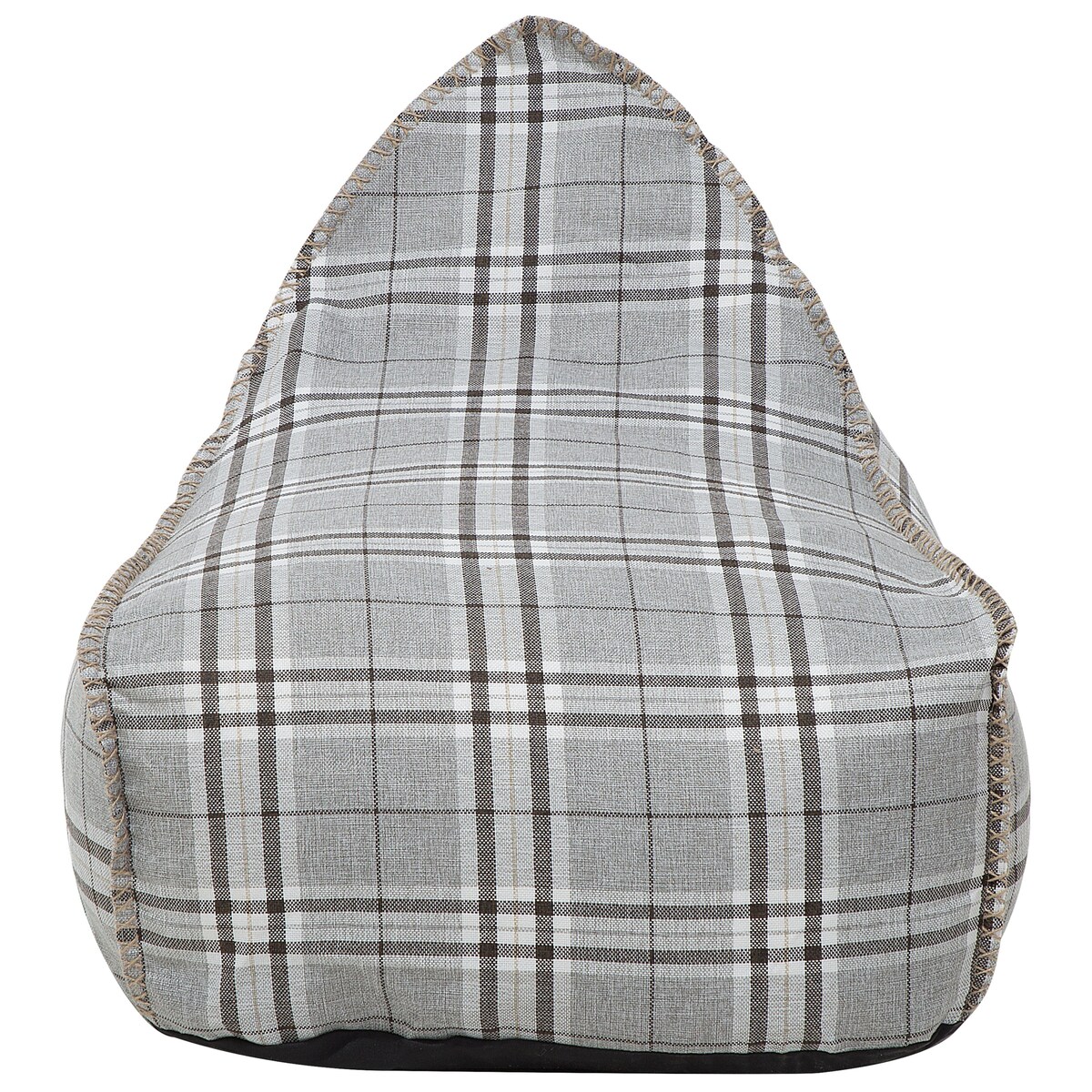 Fotel worek 200 L DROP LINEN 63 cm 75 cm Szary