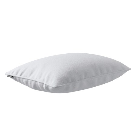 Poszewka Gabi na poduszkę prostokątna 60x40 biała bukla