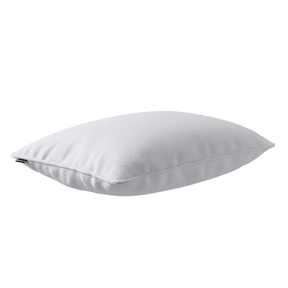 Poszewka Gabi na poduszkę prostokątna 60x40 biała bukla