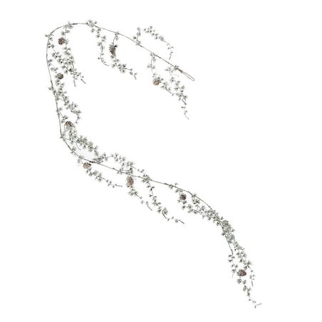 Gałązka Snowy Pine 180 cm boże narodzenie, święta, świąteczne, zielony, 180x3x3 cm