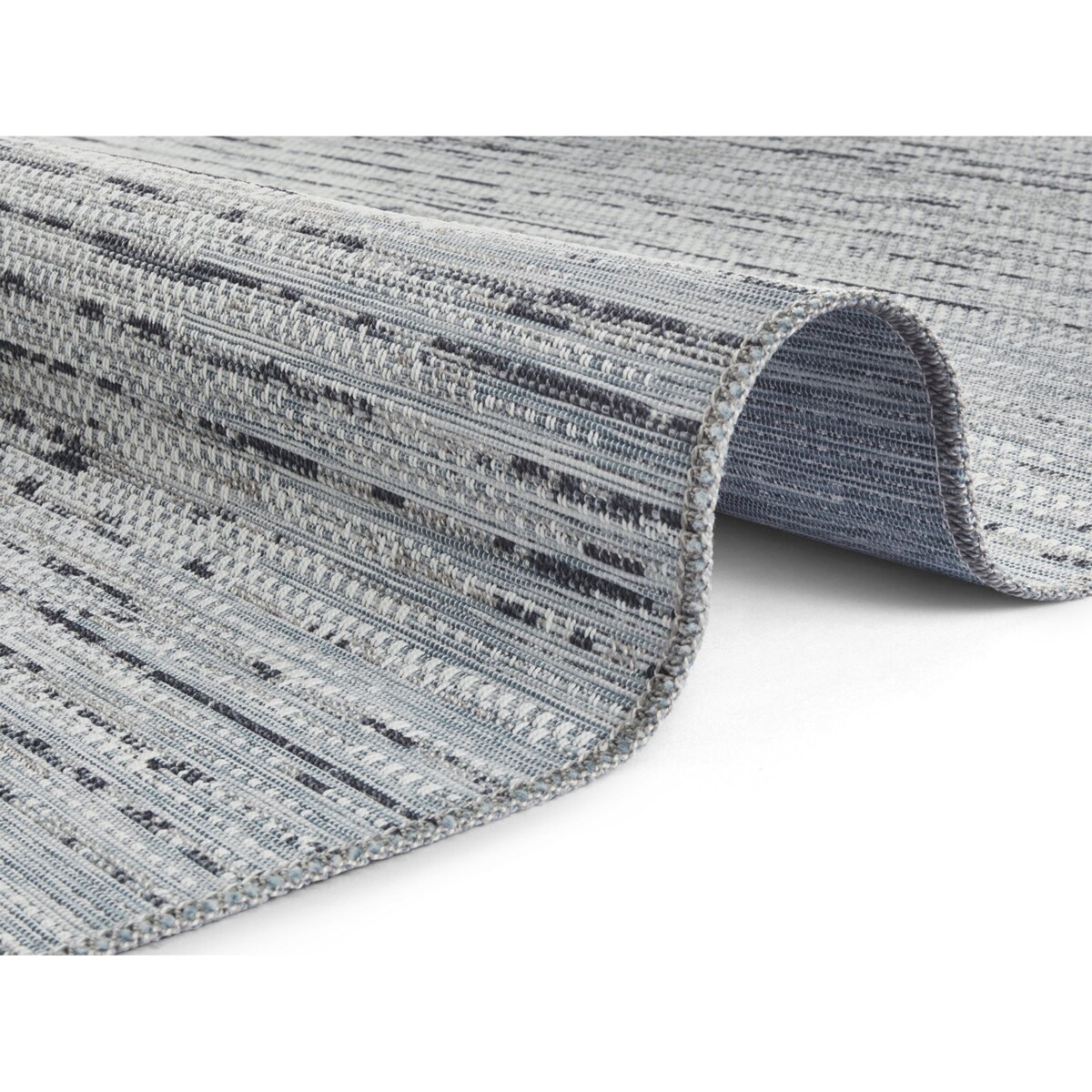 Dywan Zewnętrzny Curious 103707 Niebieski Antracyt (24h) 77x150