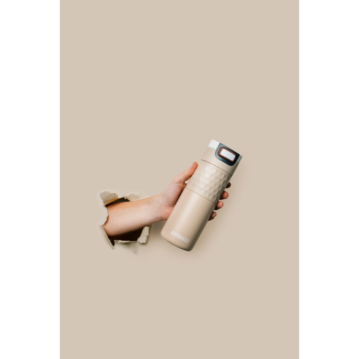 Kubek termiczny (500 ml) Barely Beige Etna Grip Kambukka