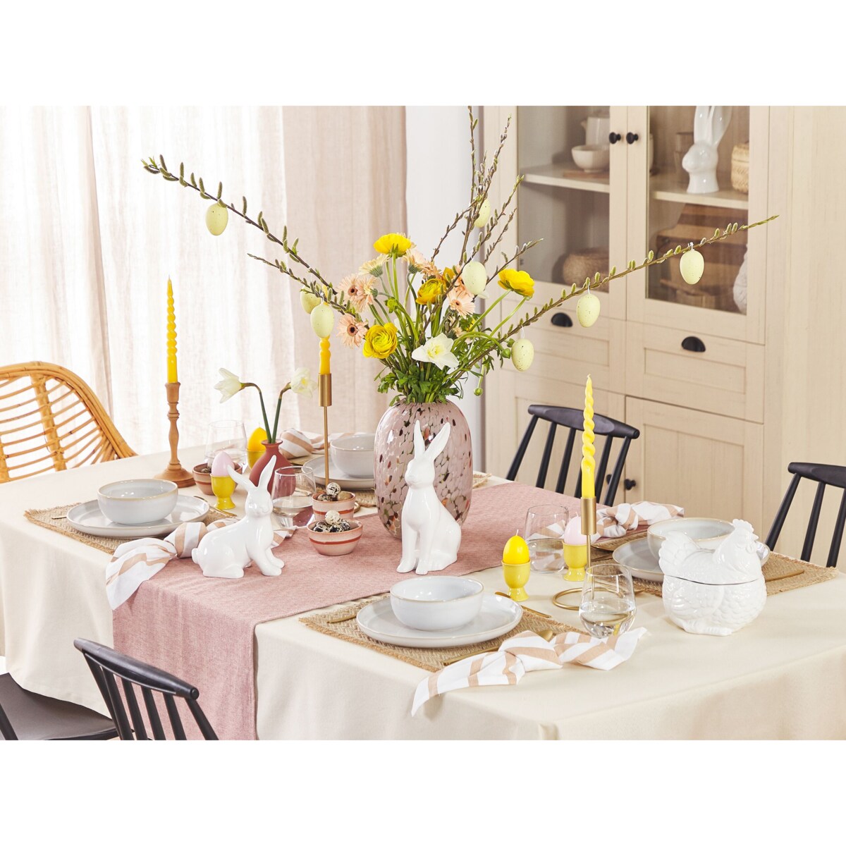 Figurka królik biała PAIMPOL