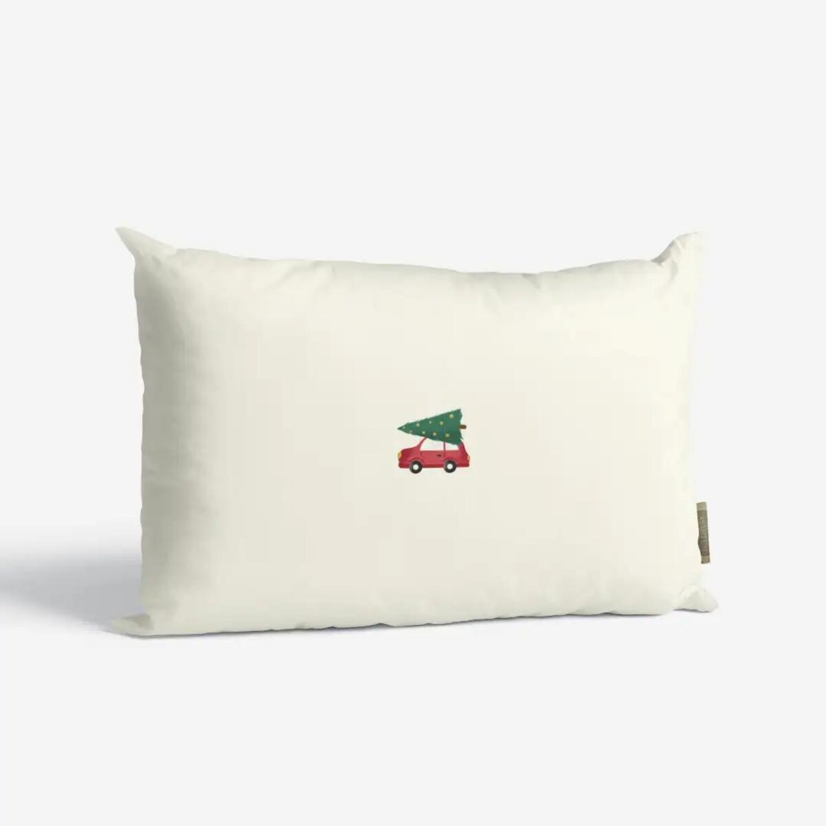 Poduszka świąteczna -Minimalistyczny samochód