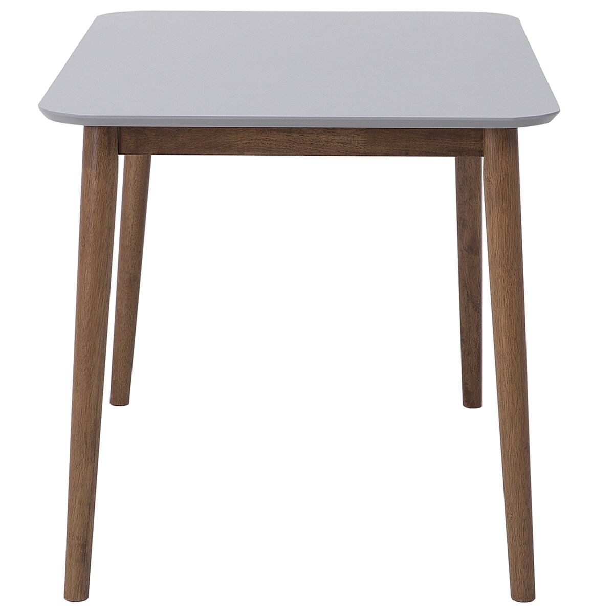 Stół do jadalni MODESTO Szary 120 cm 80 cm Drewno