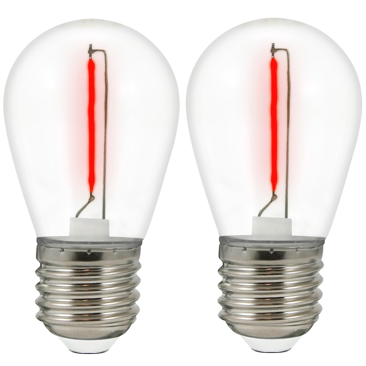 Żarówki LED 2-pak do girlandy zew. Neon 32218 Polux 36V czerwone, POLUX