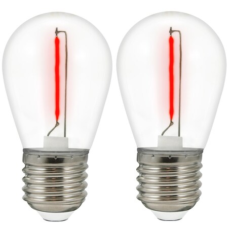 Żarówki LED 2-pak do girlandy zew. Neon 32218 Polux 36V czerwone, POLUX