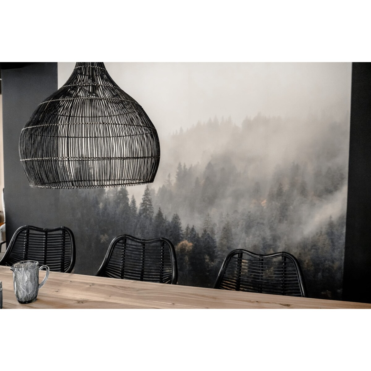 Lampa wisząca Bob czarny Monnarita