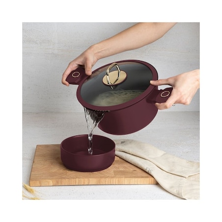 Garnek z pokrywką 30cm BerlingerHaus Leonardo Collection BH-8043