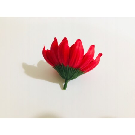 KWIATY MYDLANE CZERWONY do bukietu stroik box dekoracja prezent upominek