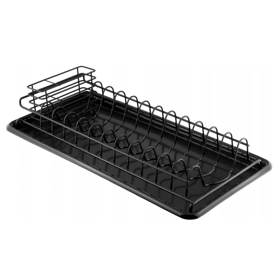 Suszarka do naczyń stojąca czarna 50x24cm KINGHOFF