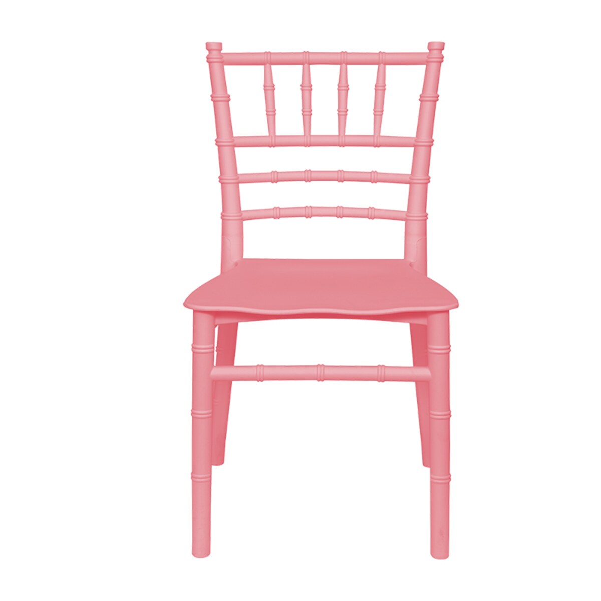 Krzesełko dla dzieci plastikowe z oparciem różowe dziecięce