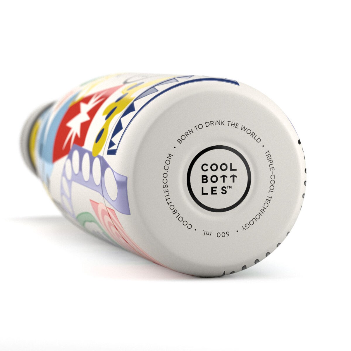 Cool Bottles Butelka termiczna Xclusive! 500 ml Eddie Baehr – Electric Garden