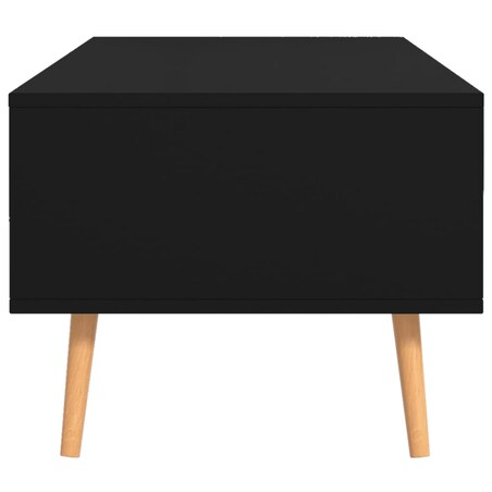 vidaXL Stolik kawowy, czarny, 100x49,5x43 cm, materiał drewnopochodny