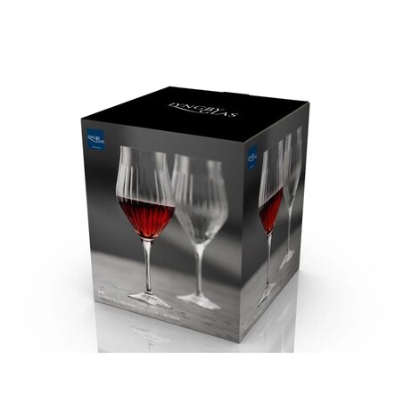 Kieliszki do czerwonego wina 650ml Ane zestaw 4 sztuk 37048