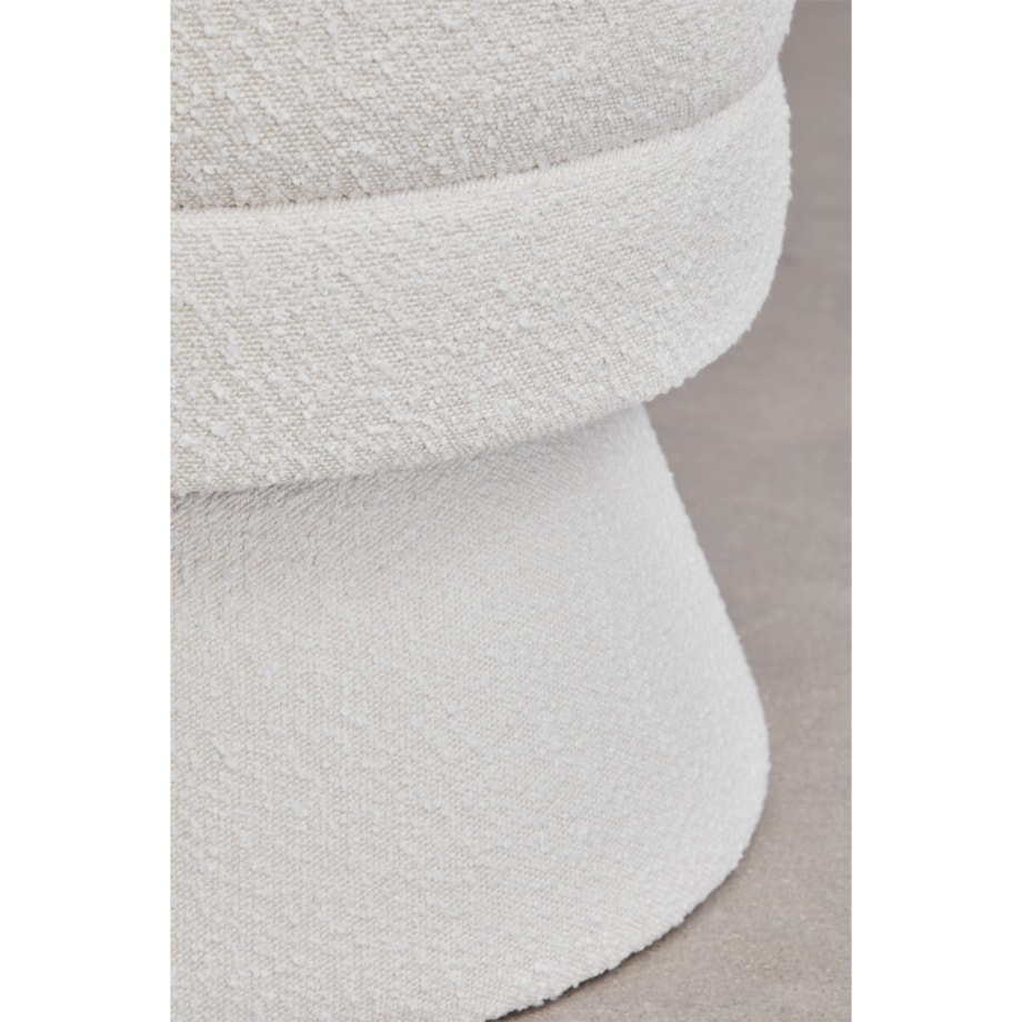 Fotel wypoczynkowy, obrotowy, bouclé Protea